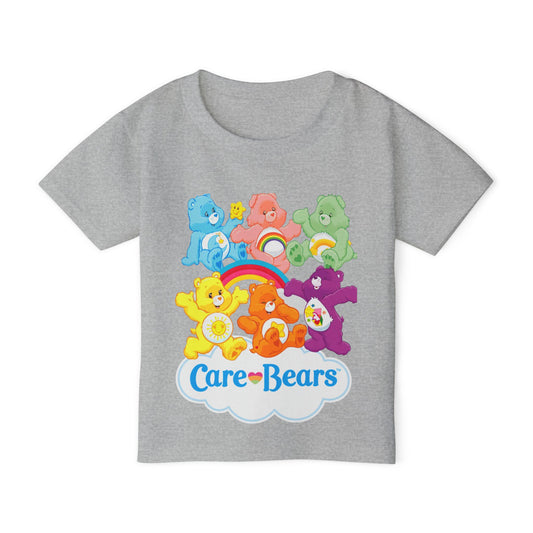Care Bears Toddler T‑Shirt — Colorful Rainbow Playtime Tee