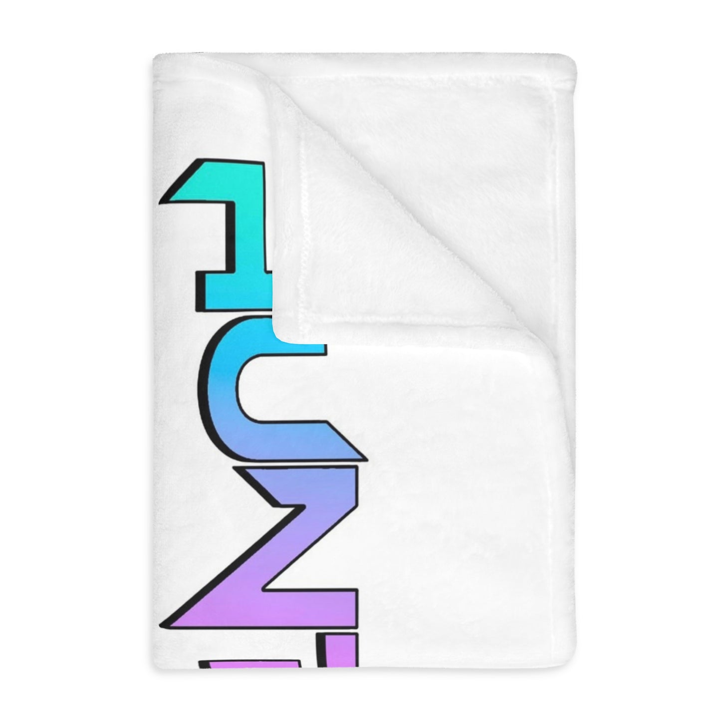 Velveteen Microfiber Blanket — HUNTRX K-Pop Style Character Art Throw