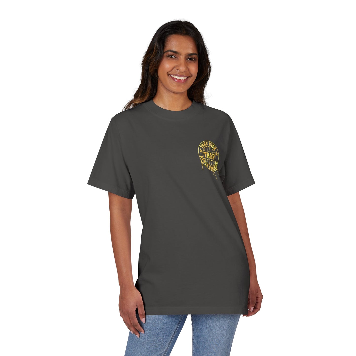 Graphic T‑Shirt — 'Take The Trip' Texas Logo Drip Design