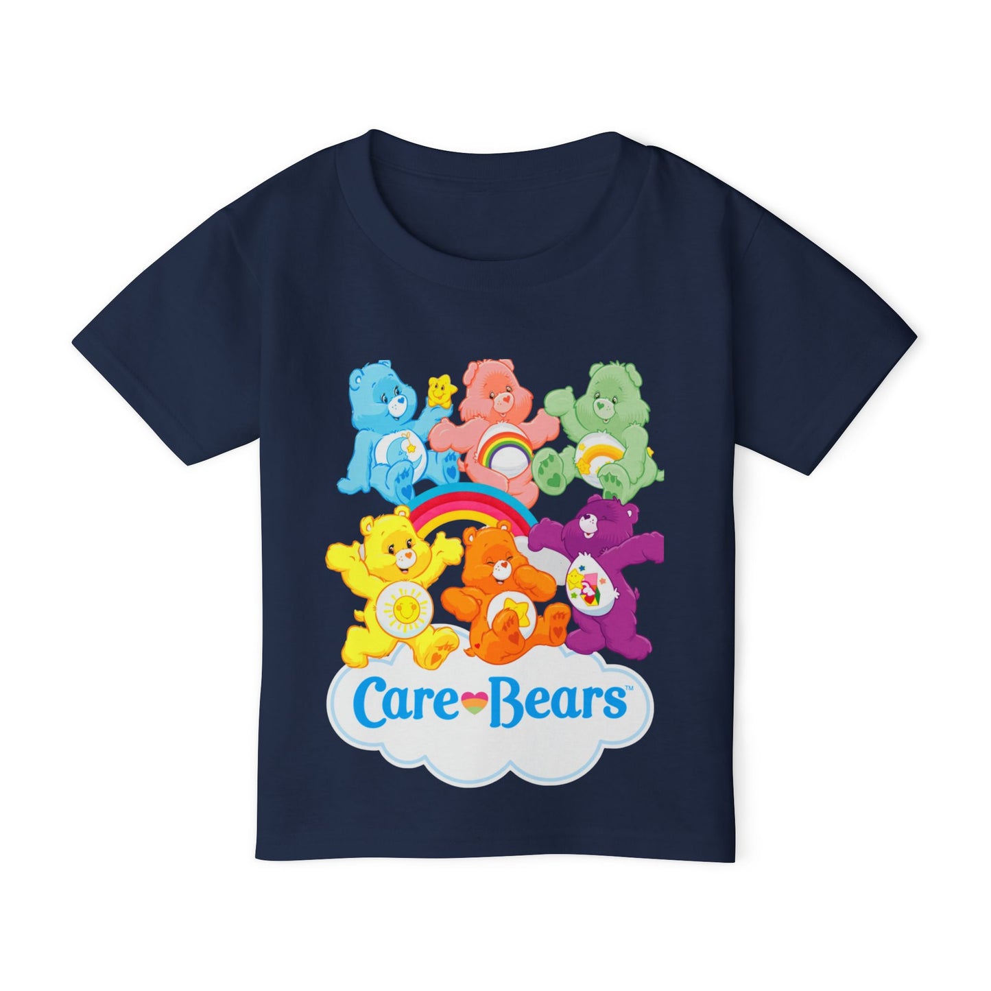 Care Bears Toddler T‑Shirt — Colorful Rainbow Playtime Tee