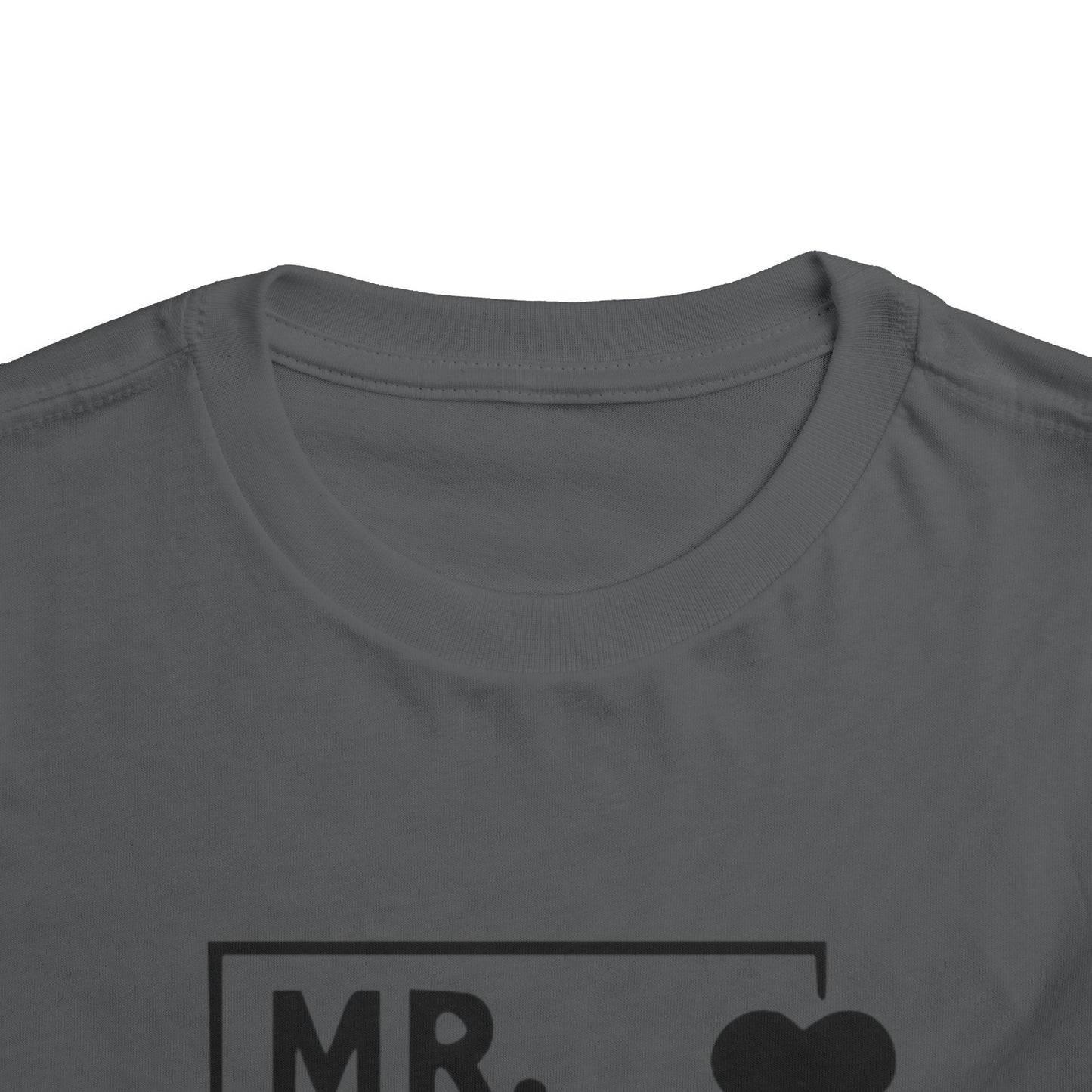 Toddler Tee — "Mr. Steal Your Heart" Graphic Shirt