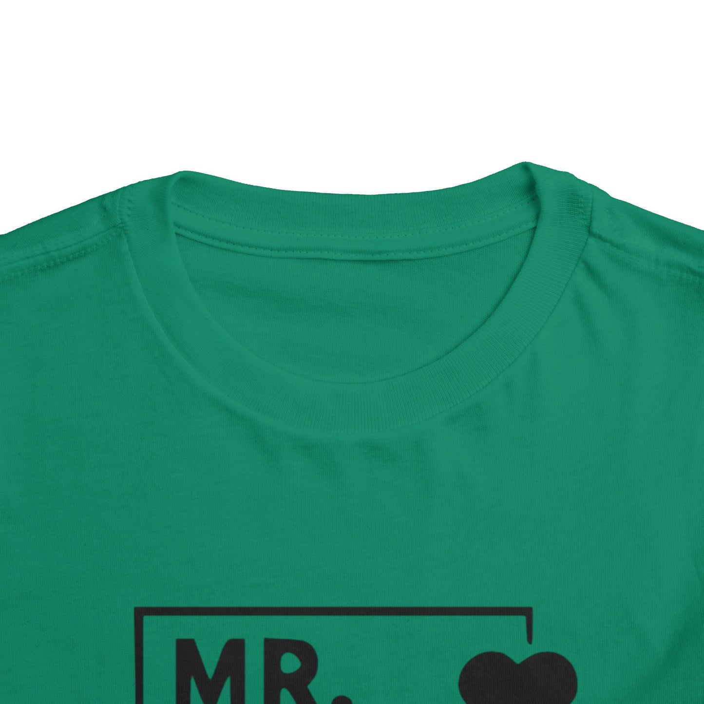 Toddler Tee — "Mr. Steal Your Heart" Graphic Shirt