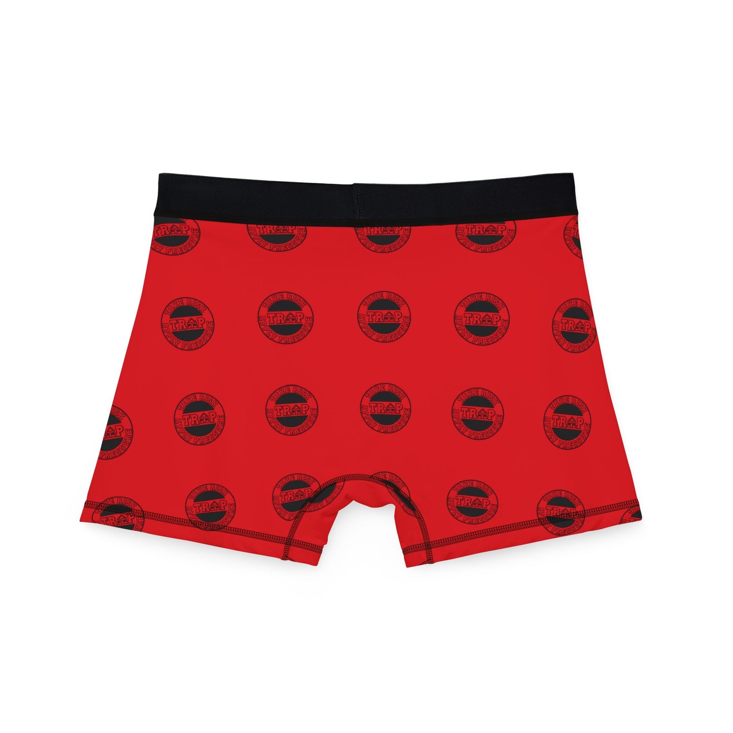 Red Icon Pattern Boxers — Men's Gift Boxer Briefs