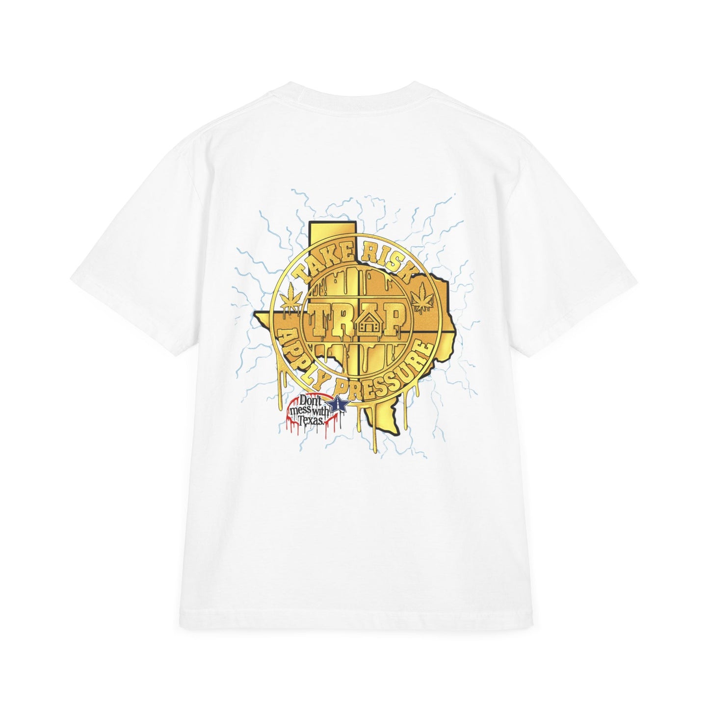 Graphic T‑Shirt — 'Take The Trip' Texas Logo Drip Design