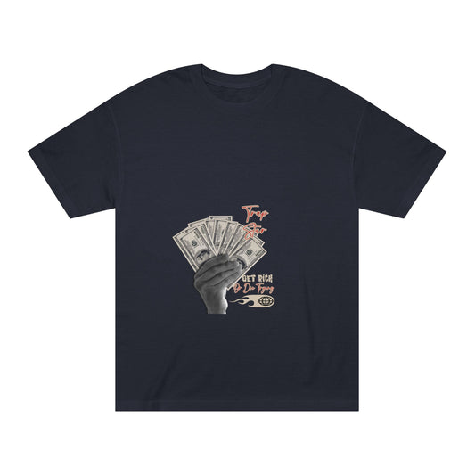 Money Fan Graphic Tee — "Try Your Luck" Vintage Streetwear T-Shirt