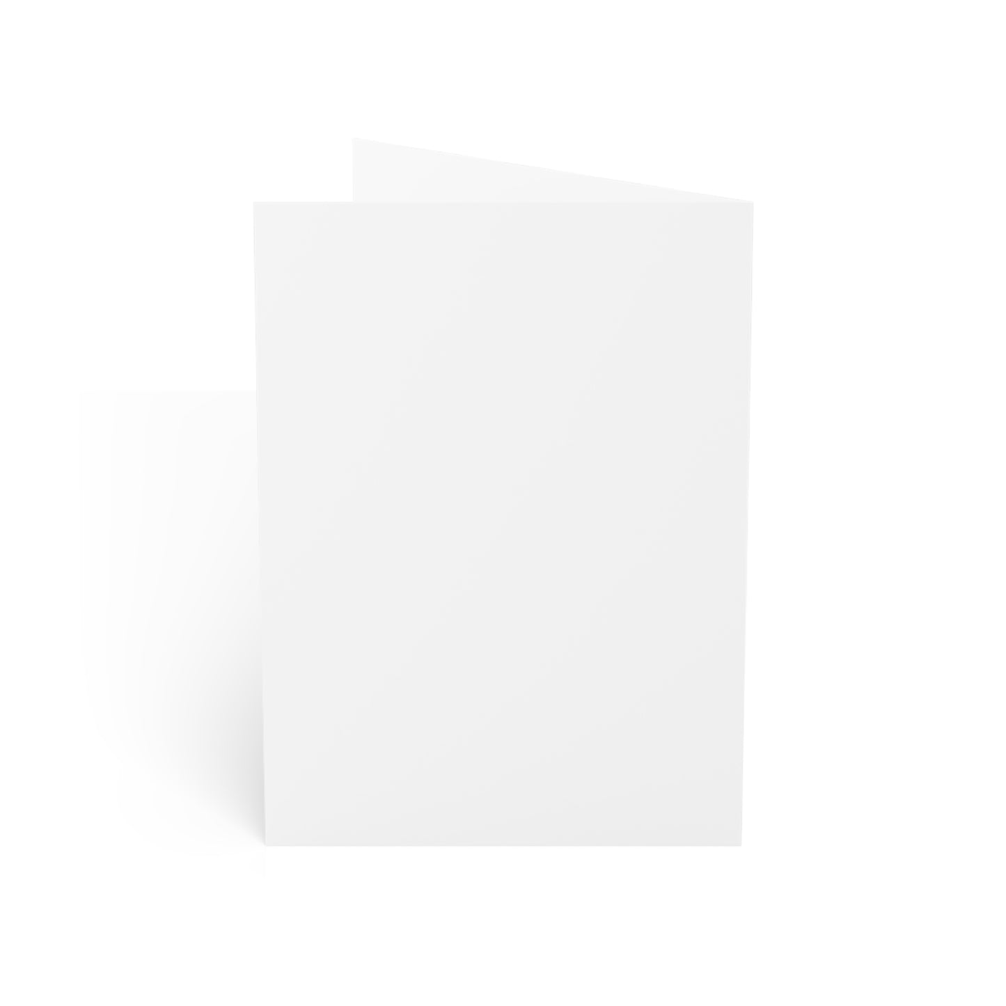 Valentine’s Ribbon Heart Greeting Card — Pack of 1/10/30/50