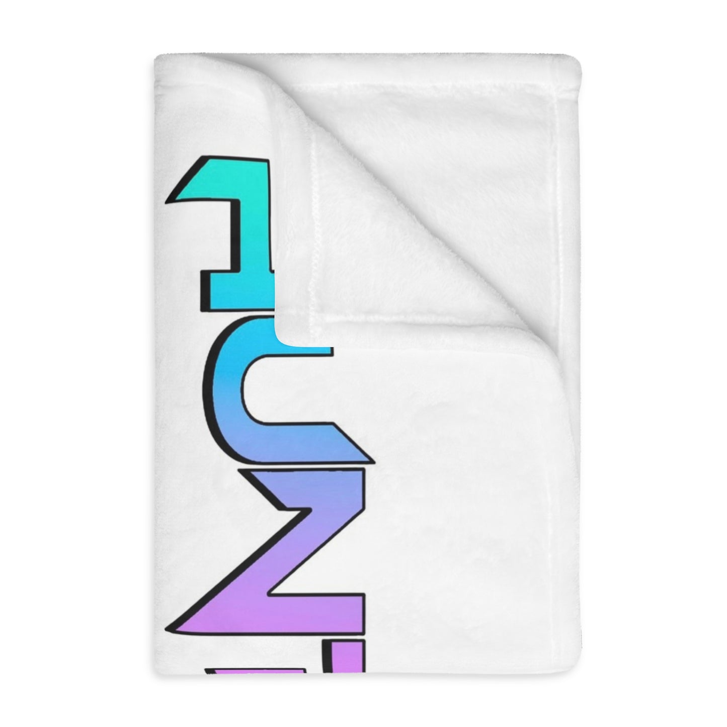 Velveteen Microfiber Blanket — HUNTRX K-Pop Style Character Art Throw