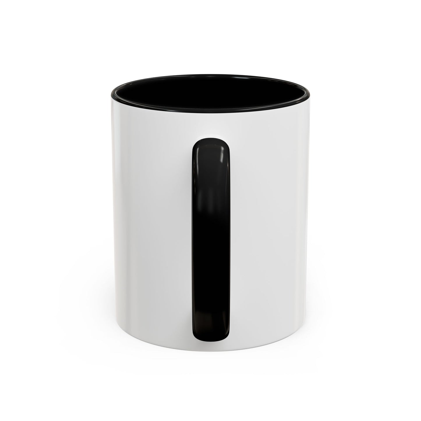 Heart Tic-Tac-Toe Accent Coffee Mug — Romantic Red Heart Game Design (11/15oz)