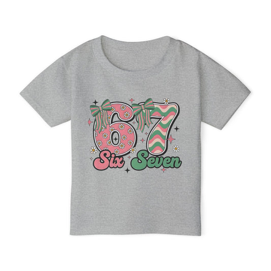 '67 Retro Ribbon Birthday Toddler T-Shirt