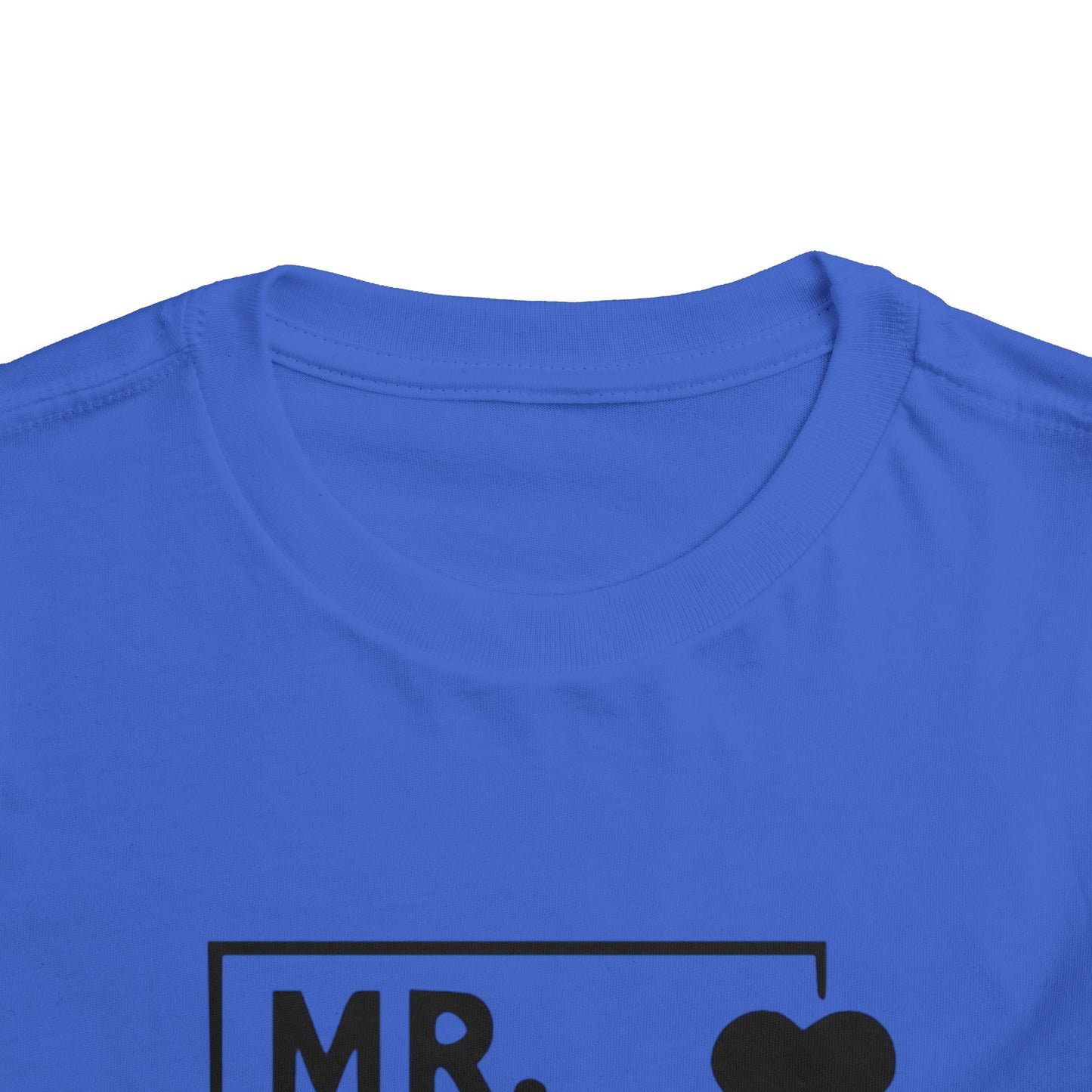 Toddler Tee — "Mr. Steal Your Heart" Graphic Shirt