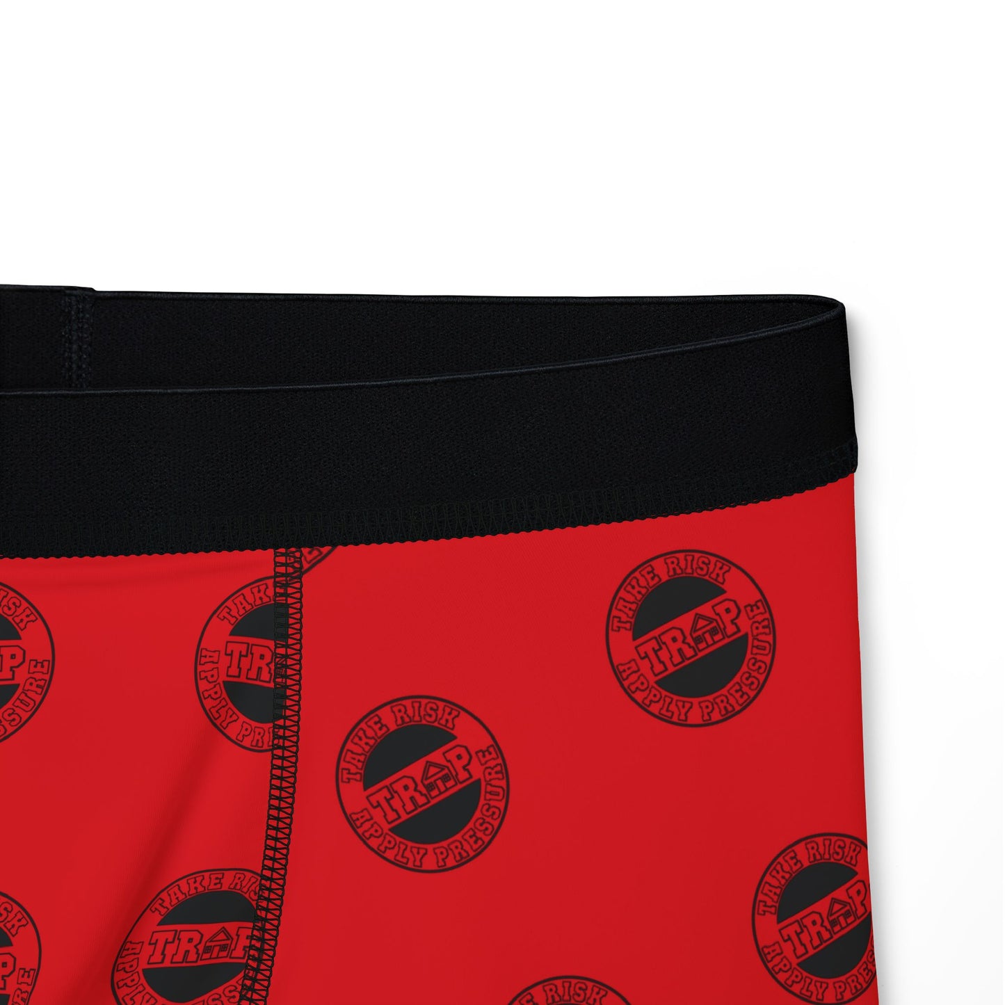 Red Icon Pattern Boxers — Men's Gift Boxer Briefs