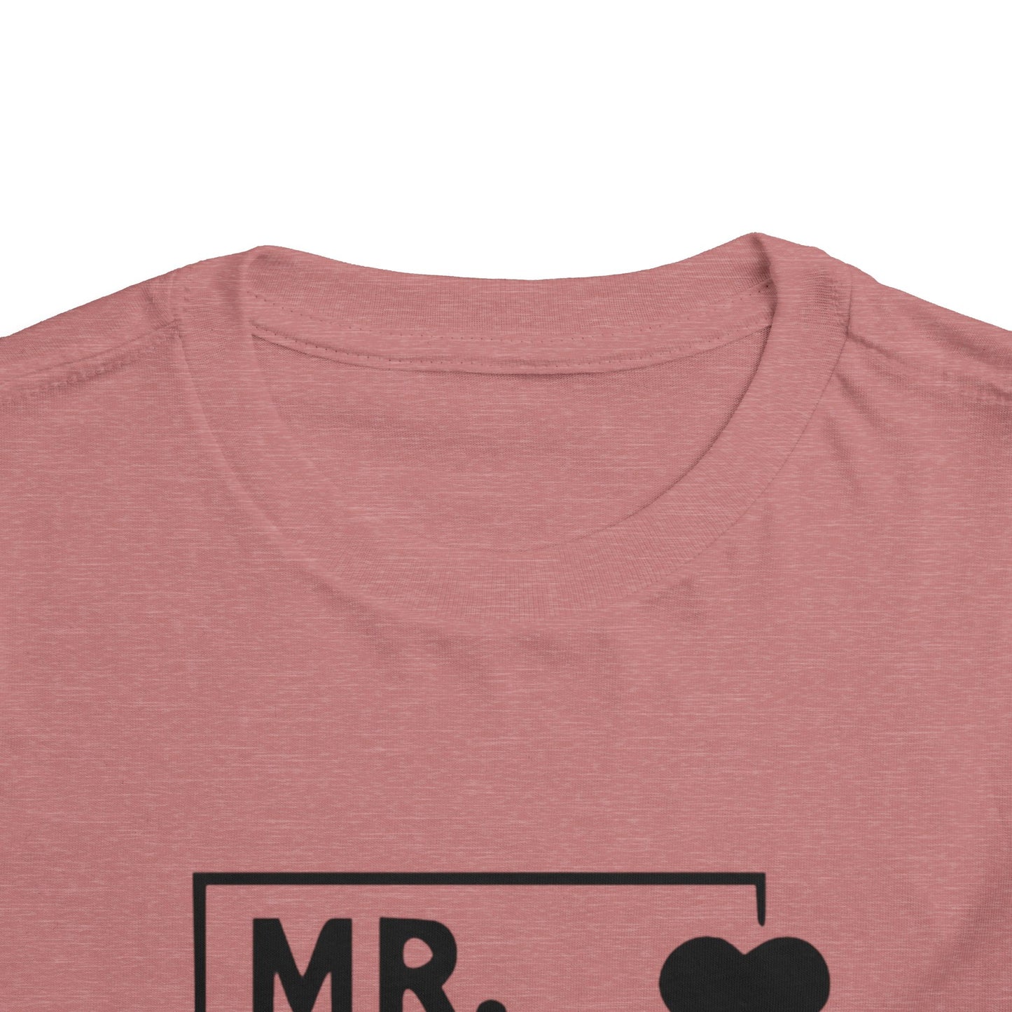 Toddler Tee — "Mr. Steal Your Heart" Graphic Shirt