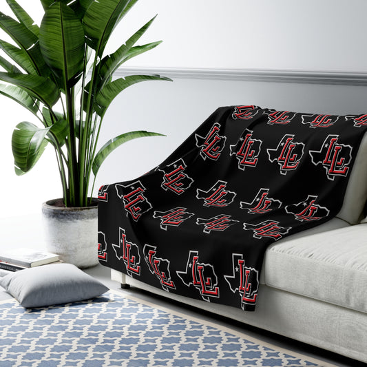 Levelland Lobos Sherpa Fleece Blanket