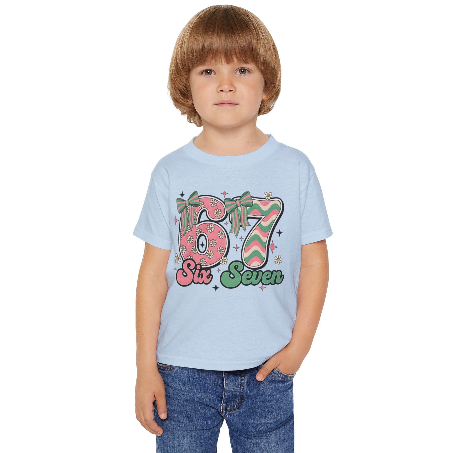 '67 Retro Ribbon Birthday Toddler T-Shirt