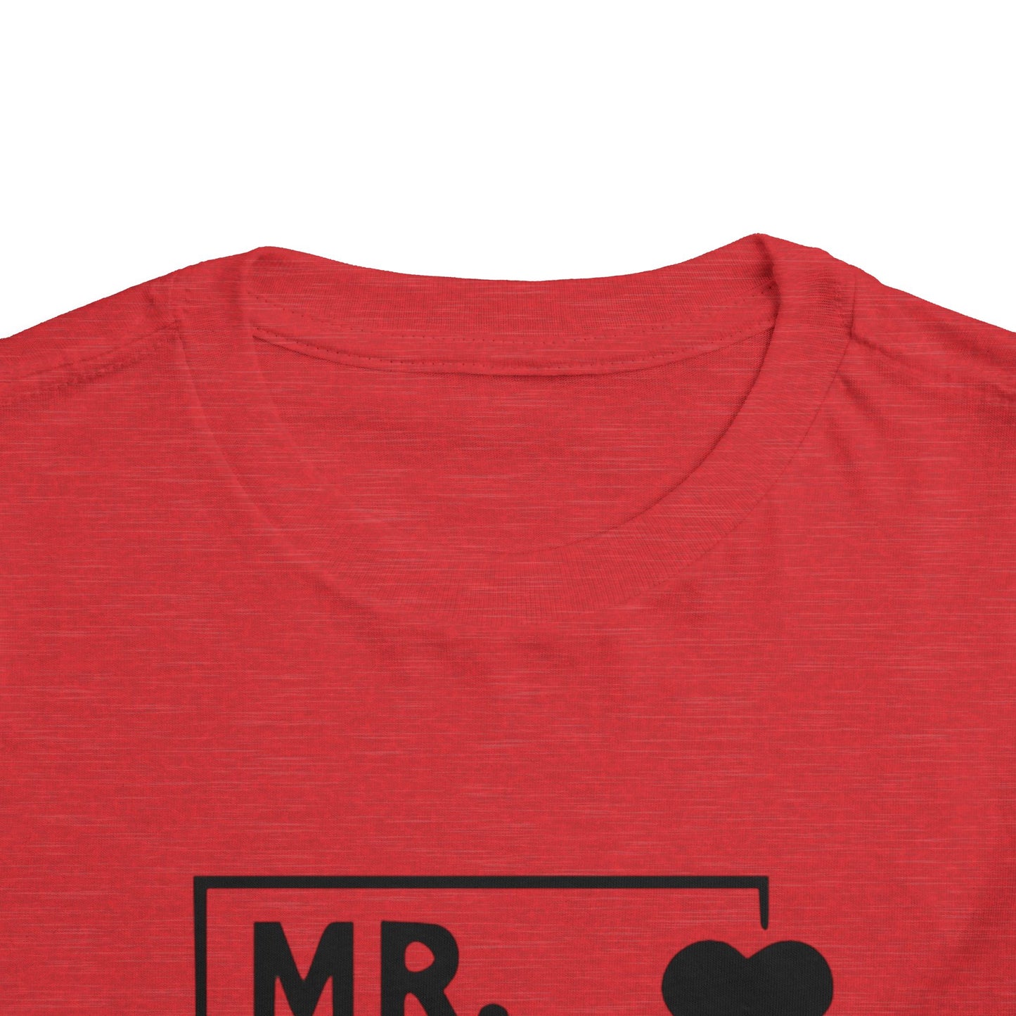 Toddler Tee — "Mr. Steal Your Heart" Graphic Shirt