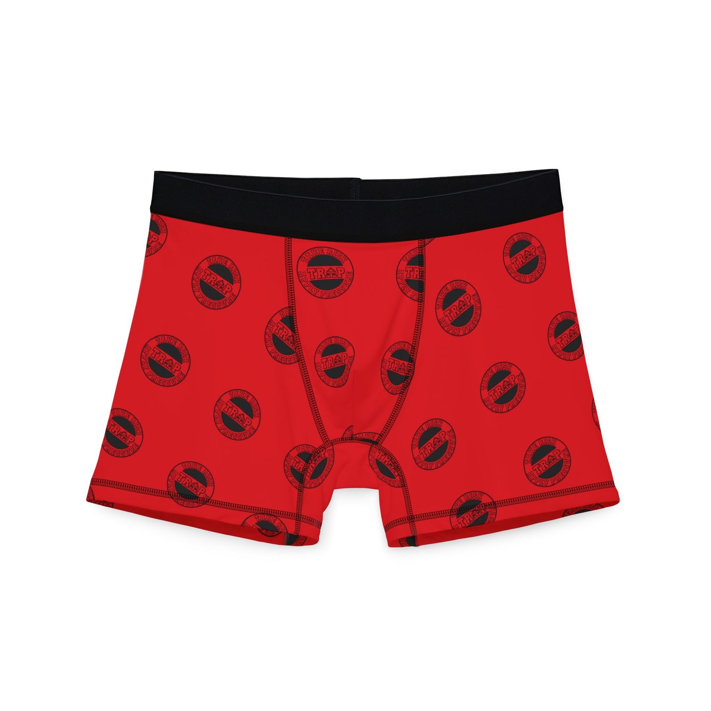 Red Icon Pattern Boxers — Men's Gift Boxer Briefs
