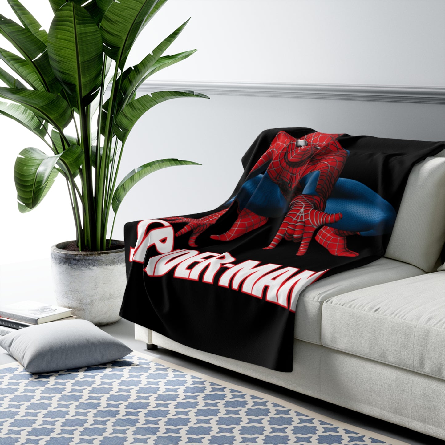 Spider-Man Sherpa Blanket — Cozy Superhero Throw for Kids & Fans
