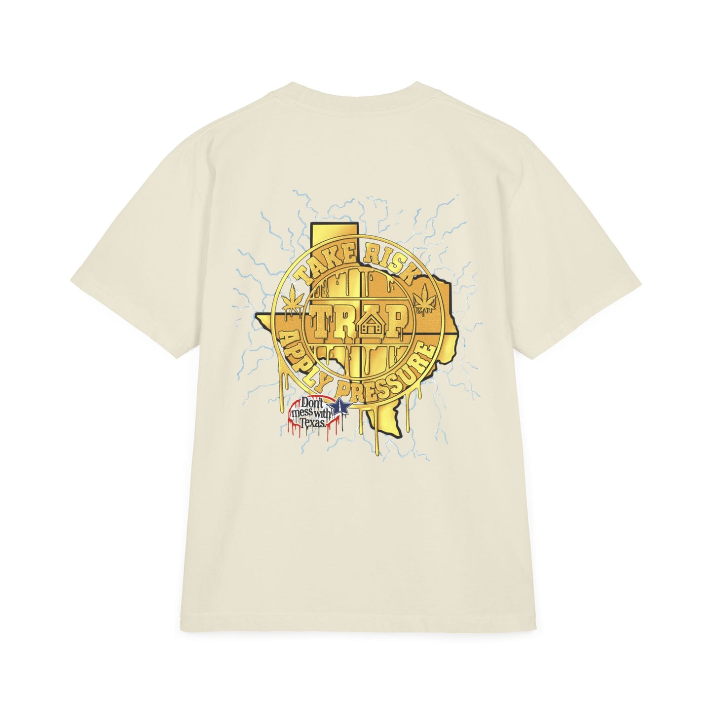 Graphic T‑Shirt — 'Take The Trip' Texas Logo Drip Design