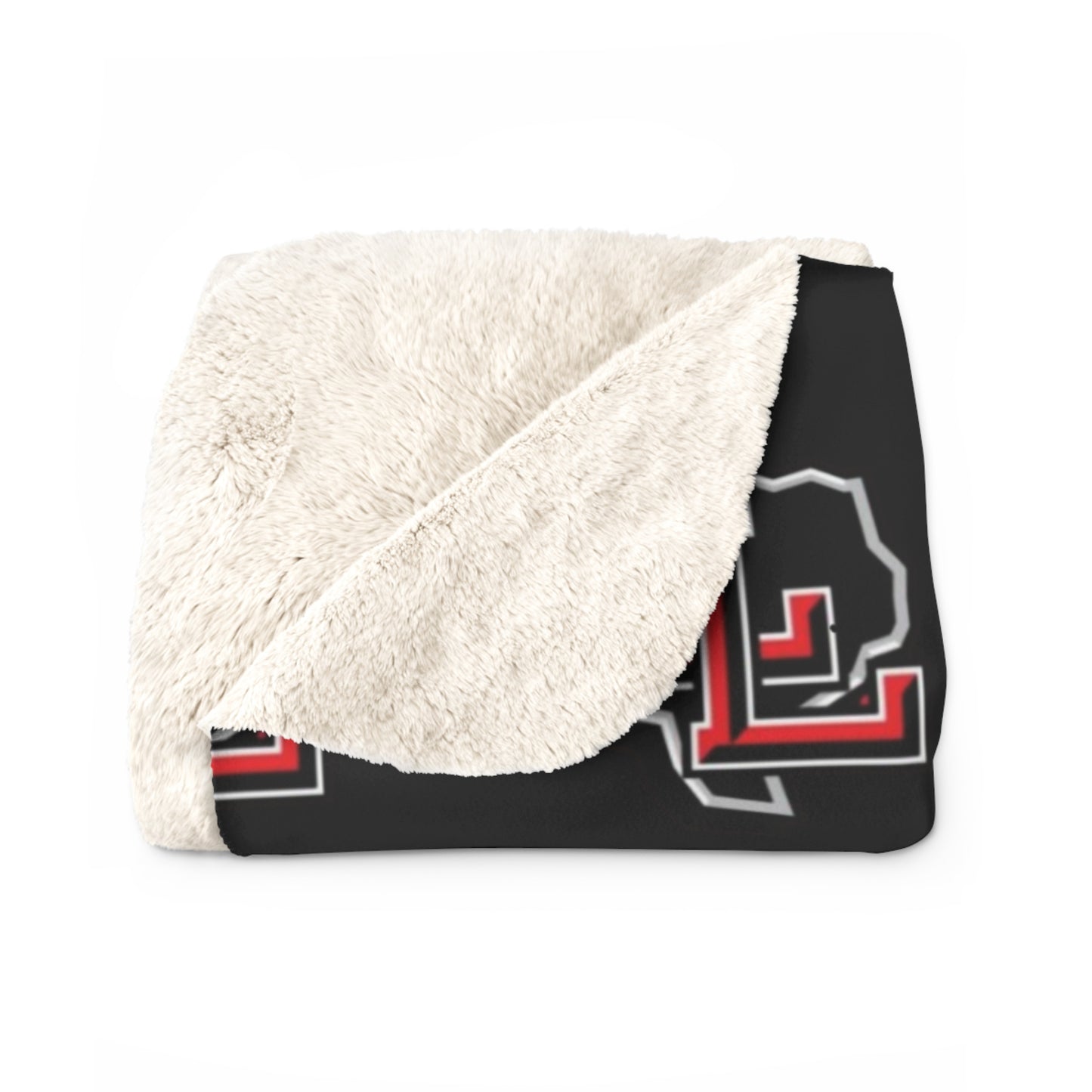 Levelland Lobos Sherpa Fleece Blanket