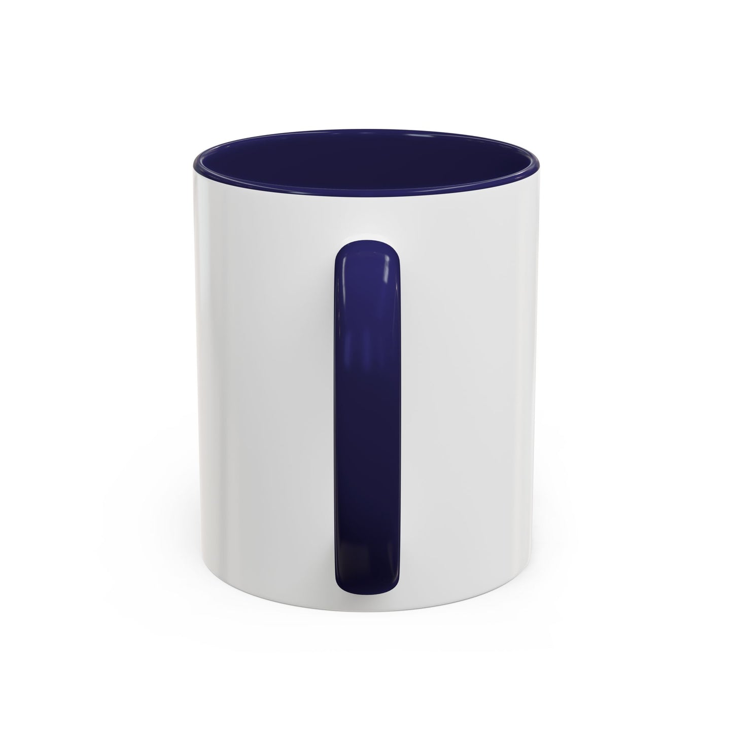 Heart Tic-Tac-Toe Accent Coffee Mug — Romantic Red Heart Game Design (11/15oz)