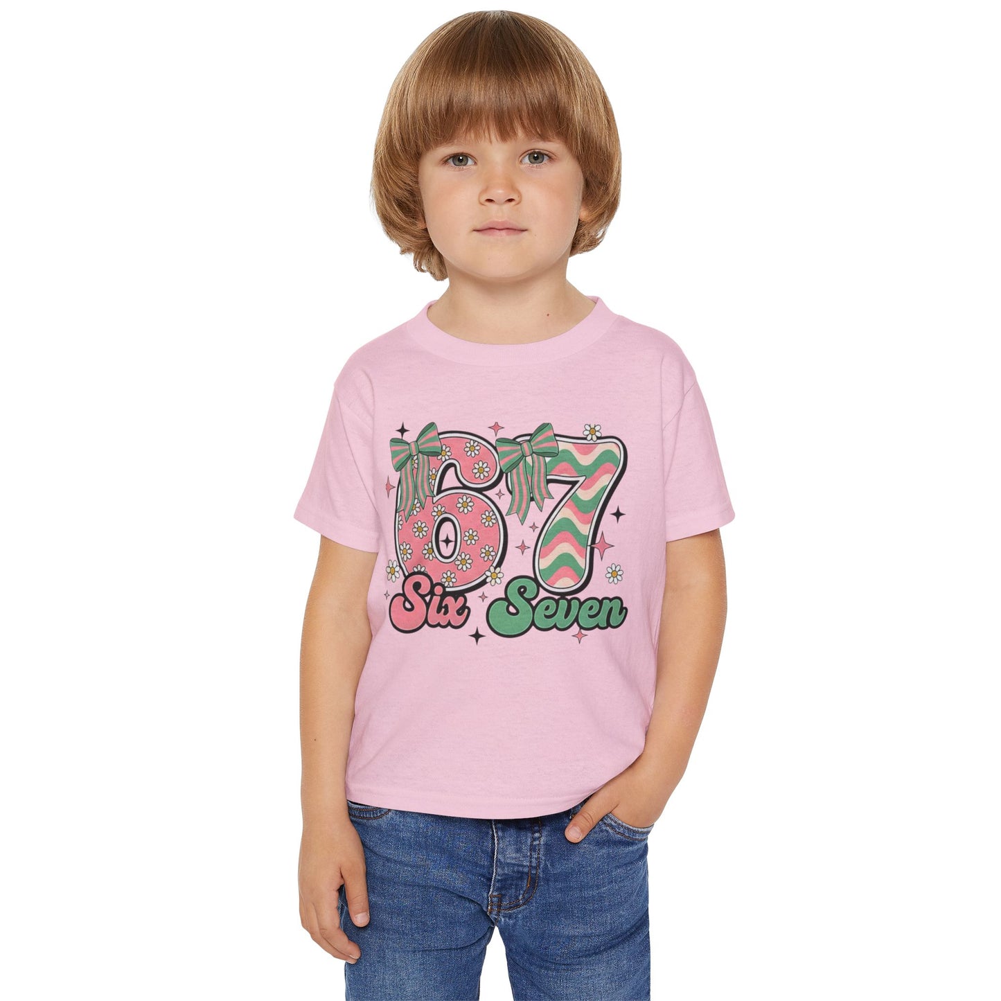 '67 Retro Ribbon Birthday Toddler T-Shirt