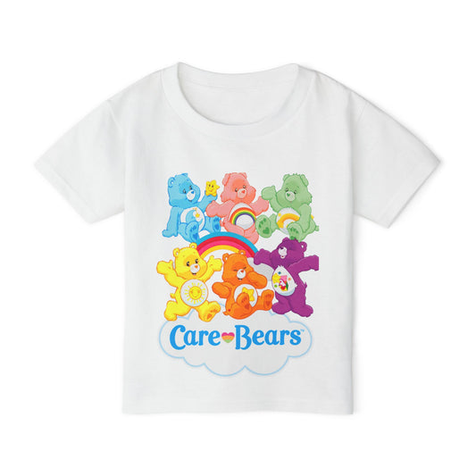 Care Bears Toddler T‑Shirt — Colorful Rainbow Playtime Tee