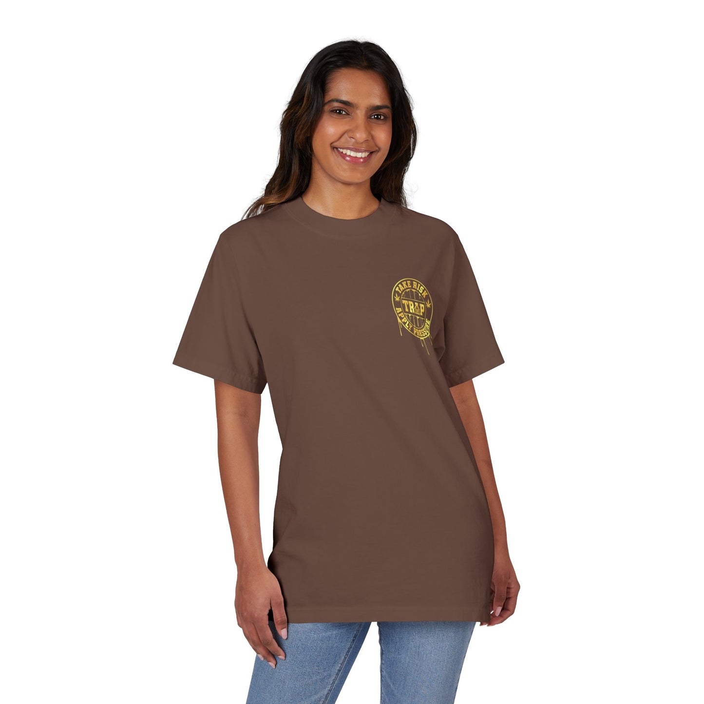 Graphic T‑Shirt — 'Take The Trip' Texas Logo Drip Design