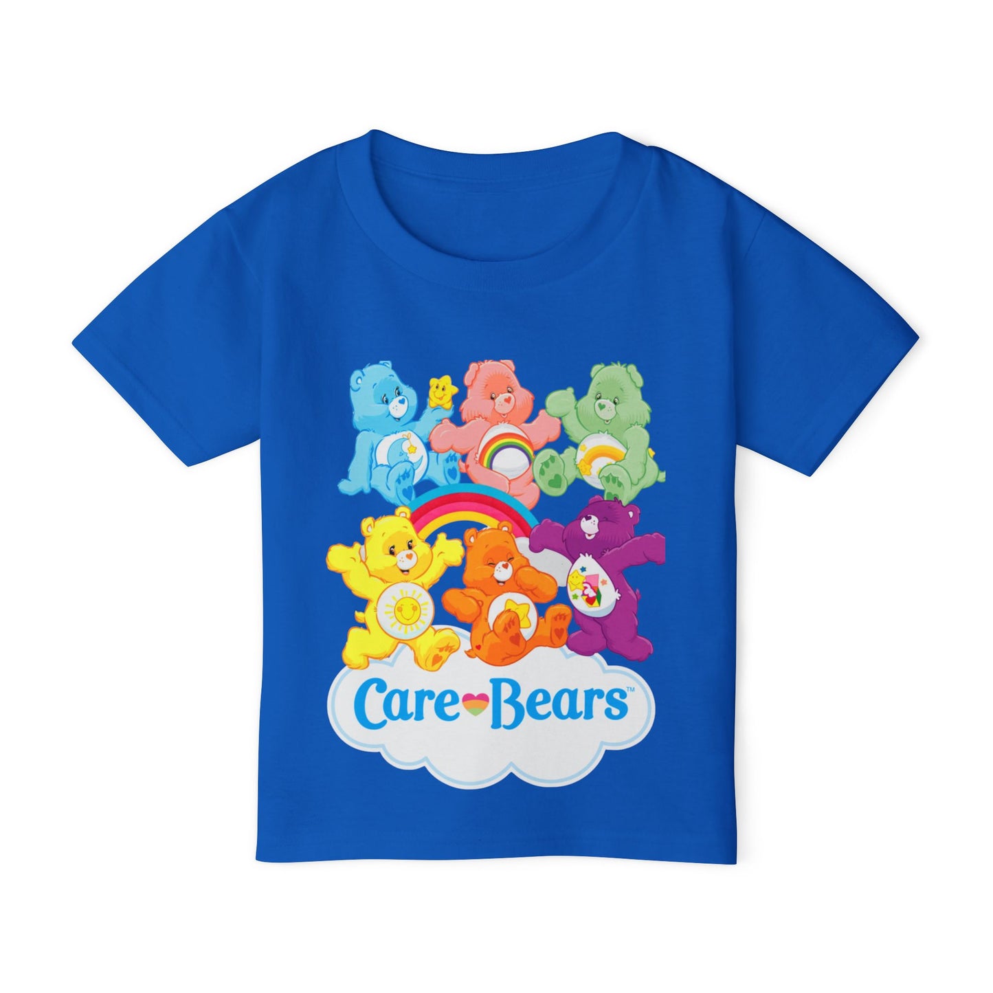 Care Bears Toddler T‑Shirt — Colorful Rainbow Playtime Tee